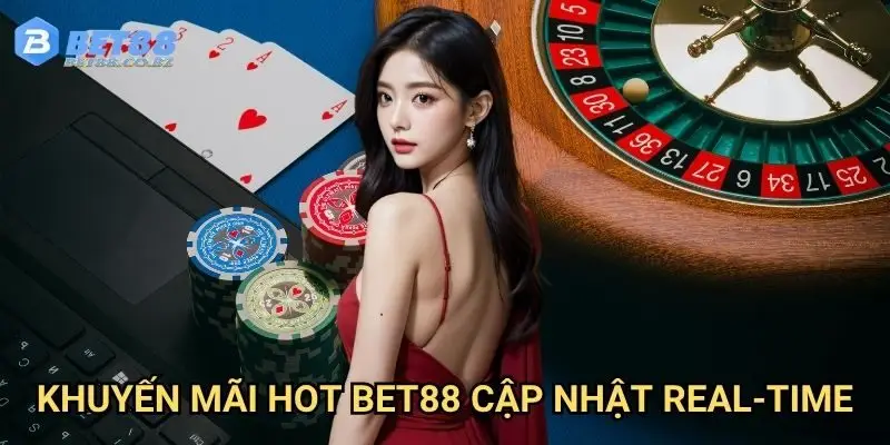 Khuyến mãi hot Bet88 cập nhật real-time