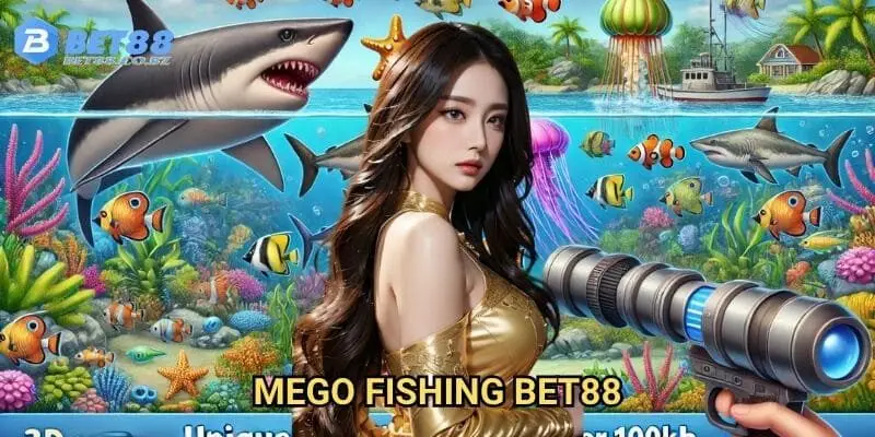 Mego Fishing Bet88 - Thế giới bắn cá phiêu lưu kỳ thú