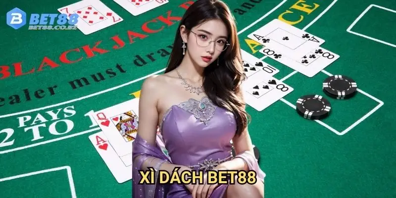 Xì dách Bet88 - Blackjack Việt Nam với twist độc đáo
